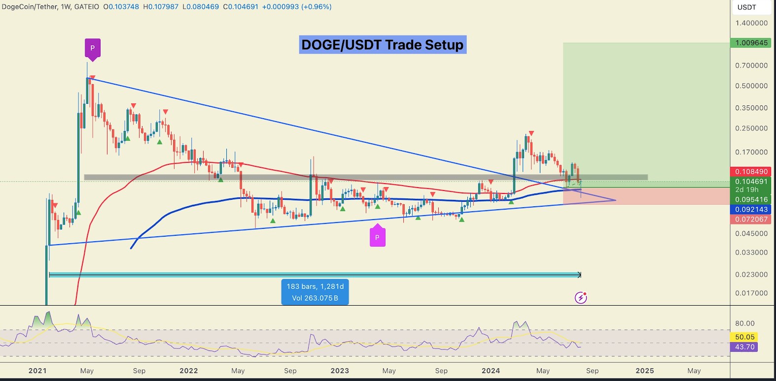 DOGE có tiềm năng tăng gấp 10 lần hay đây chỉ là giấc mơ quá tốt để trở thành hiện thực?