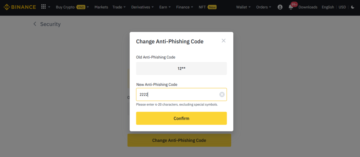 Nhap-Anti-phishing-code-moi-va-nhap-vao-Xac-nhan