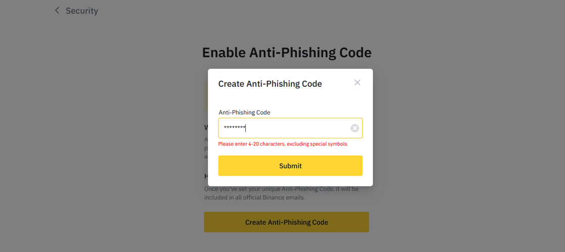 Nhap-Anti-phishing-code-tuy-chinh-cua-ban-tu-4-den-20-ky-tu