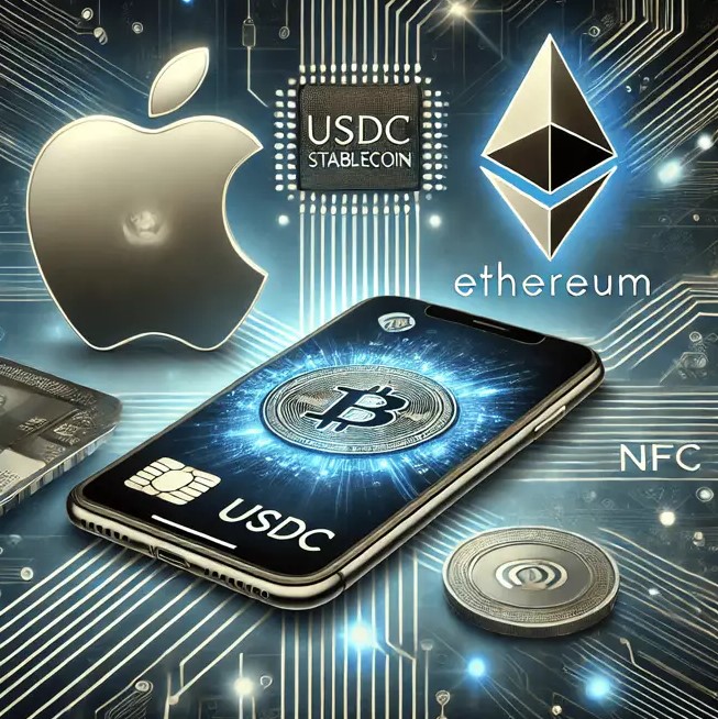 Sự Hợp Tác Giữa Apple và Circle (USDC) Có Thể Mở Ra Thị Trường 15.7 Triệu USD Cho Ethereum.